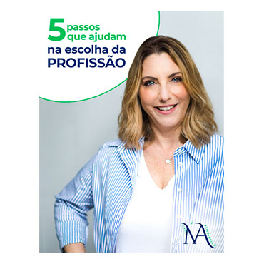 Ebook Gratuito 5 Passos para a Escolha Profissional - Orientação Vocacional